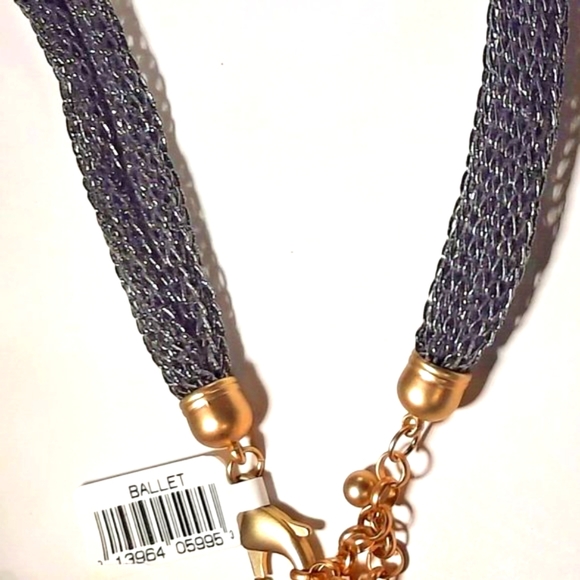 Ballet 8 inch Statement Necklace New With Tags - Picture 5 of 14